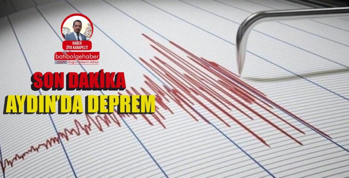 Aydın'da deprem