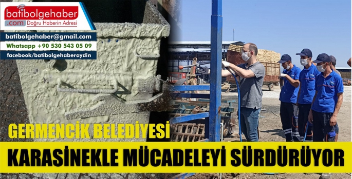 Germencik Belediyesi Karasinekle Mücadeleyi Sürdürüyor