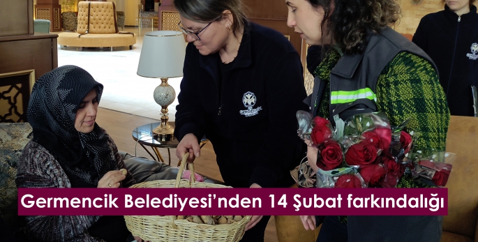 Germencik Belediyesi’nden 14 Şubat farkındalığı