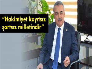 AK Parti Aydın Milletvekili, TBMM KİT Komisyonu Başkanı Sayın Mustafa Savaş'ın 23 Nisan Mesajı