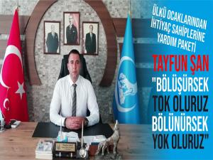 AYDIN ÜLKÜ OCAKLARI'NDAN İHTİYAÇ SAHİPLERİNE 