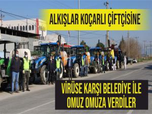 Corona Virüsüne Karşı Koçarlıda Çiftçi Desteği