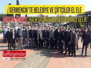 GERMENCİK BELEDİYESİ KORONAVİRÜS ÖNLEMLERİNİ ARTTIRDI