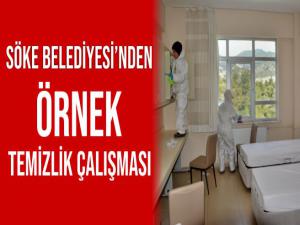 Söke Belediyesi'nden temizlik harekatı