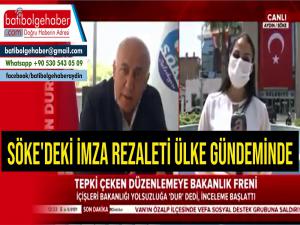 Söke'deki İmza Rezaleti Ülke Gündeminde