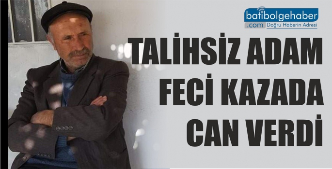 Koçarlı'da kaza. Traktörün Altında Kalarak can verdi.