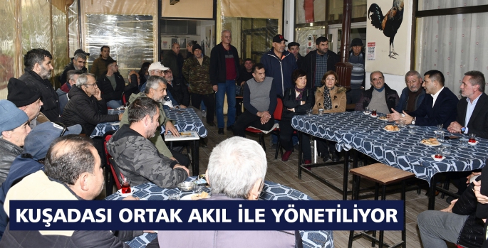 KUŞADASI ORTAK AKIL İLE YÖNETİLİYOR