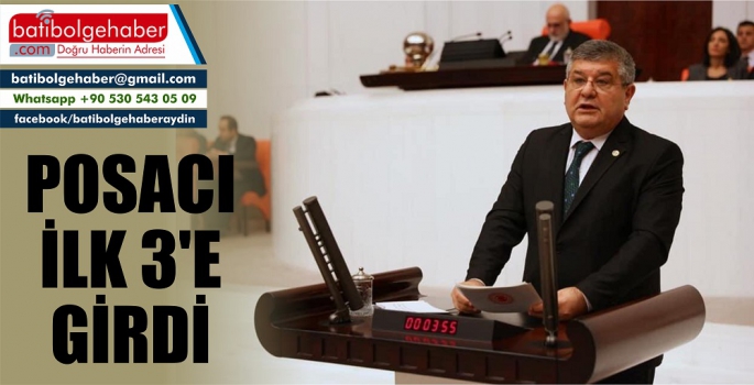 Posacı İlk 3'e girdi